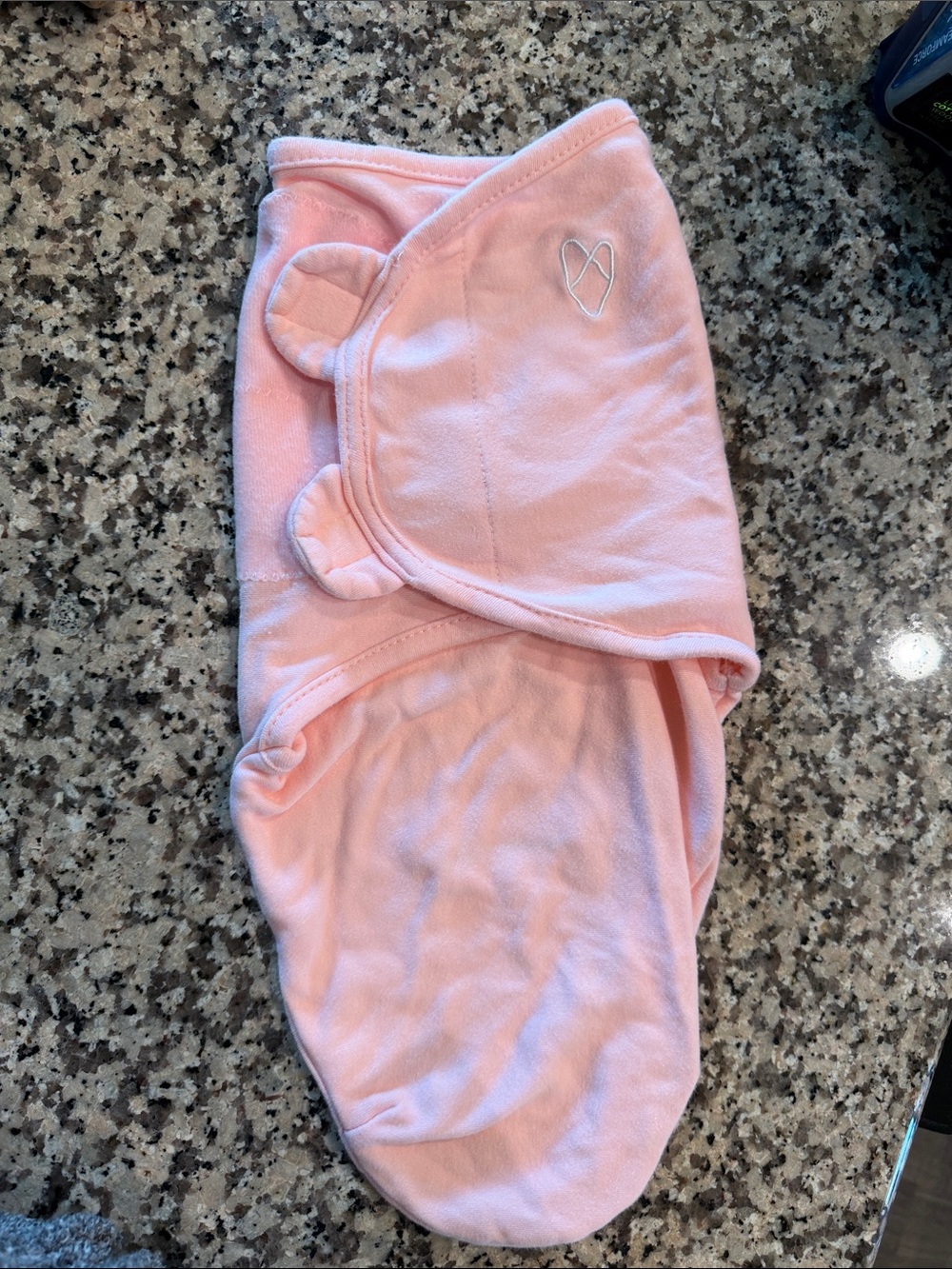 SwaddleMe Soft Pink Baby Velcro Swaddle SM/MED